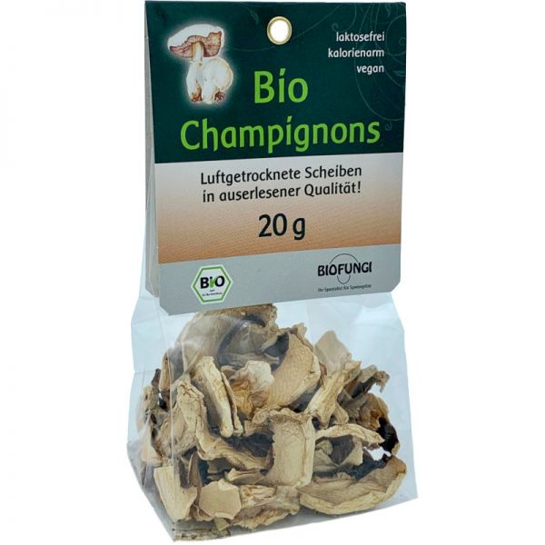 Champignons getrocknet Bio, 20g - BIOFUNGI