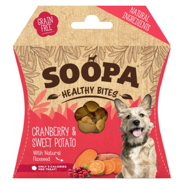 Healthy Bites Cranberry & Sweet Patato, 50g - Soopa