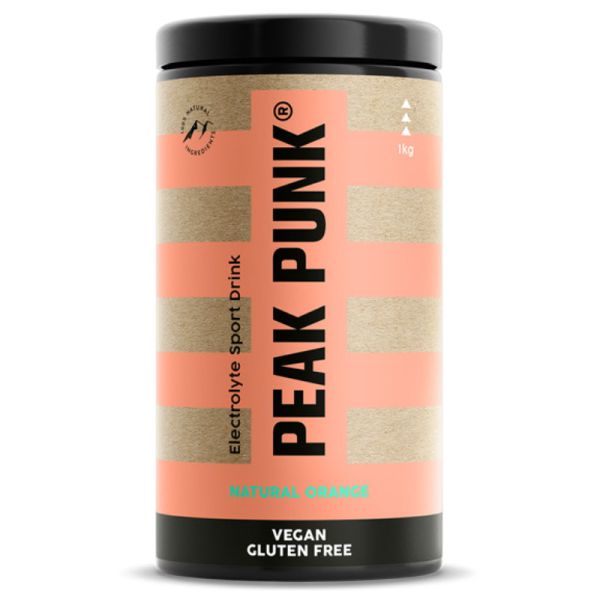 Electrolyte Sport Drink Natural Orange, 1kg - Peak Punk