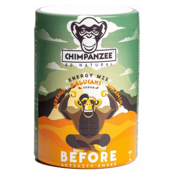 Before Activity Shake Cocoa & Maple Syrup, 350g - Chimpanzee
