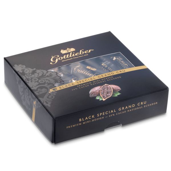 Grand Cru Black Special Hüppen Schachtel, 95g - Gottlieber