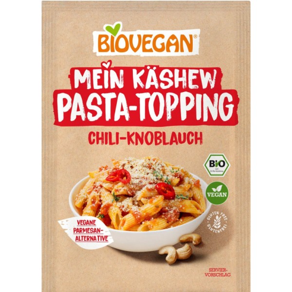 Mein Käshew Pasta-Topping Chili-Knoblauch 50g - Biovegan