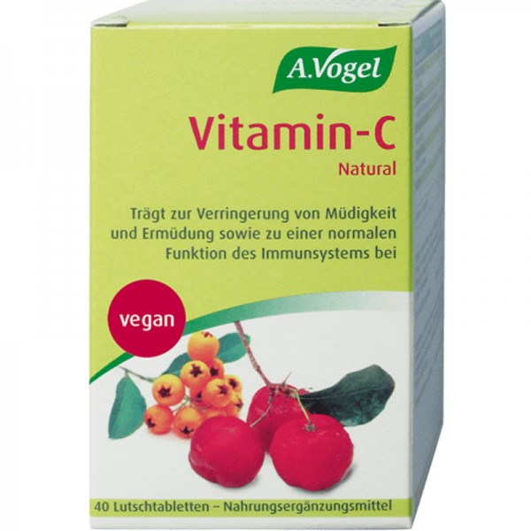 Vitamin C Natural Lutschtabletten, 40 Stück - A. Vogel