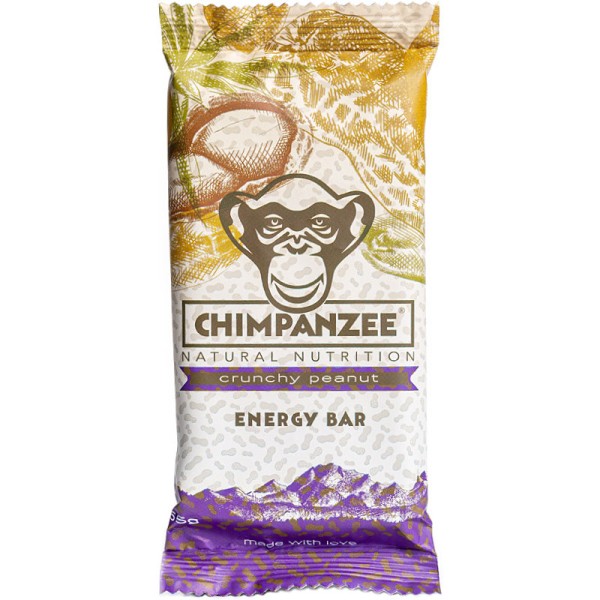 Energy Bar Crunchy Peanut, 55g - Chimpanzee