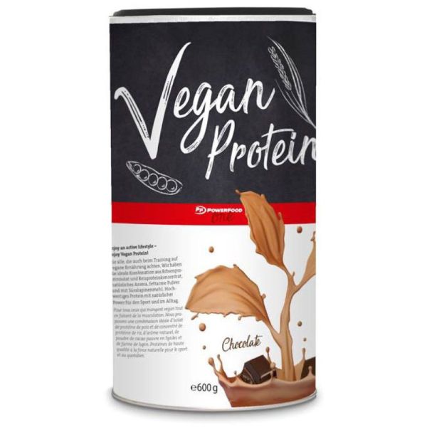 Vegan Protein Chocolate, 600g - PowerFood one