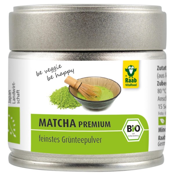 Matcha Premium Bio, 30g - Raab