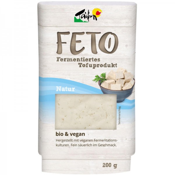 FETO Natur Fermentiertes Tofuprodukt Bio, 200g - Taifun