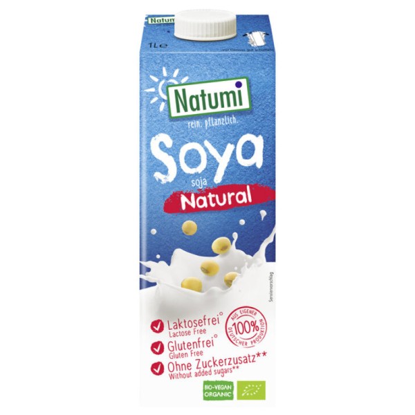Soya Drink Natural Bio, 1 L - Natumi