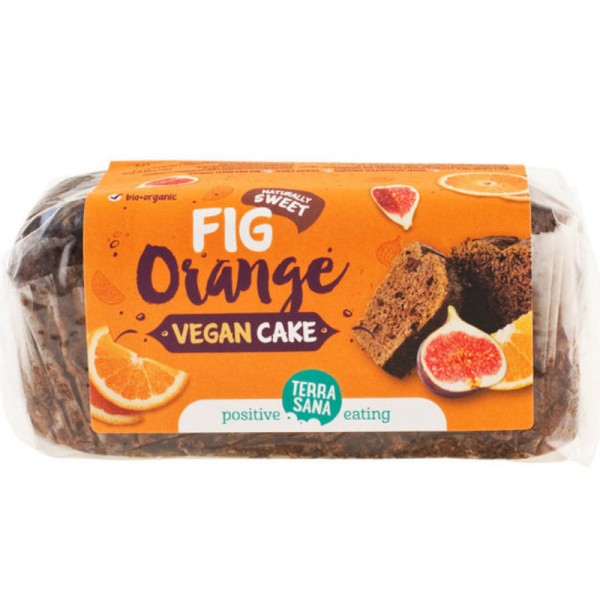 Vegan Cake Fig & Orange Bio, 350g - TerraSana