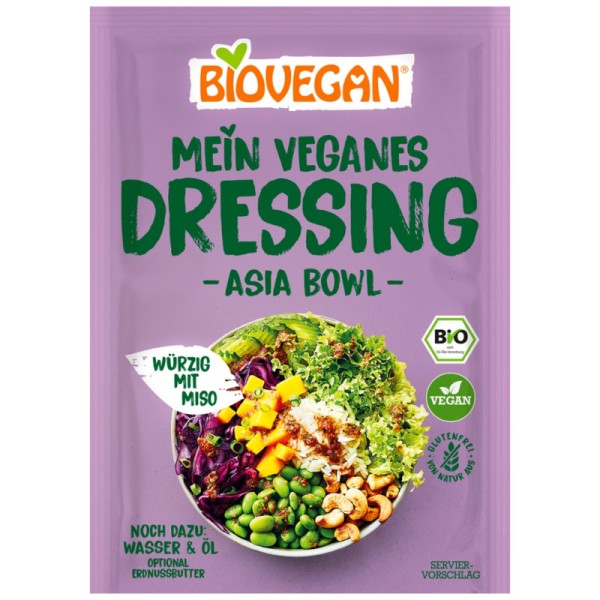 Meine veganes Dressing Asia Bowl Bio, 13g - Biovegan