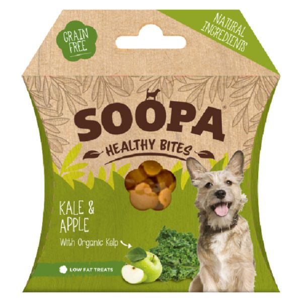 Healthy Bites Kale & Apple, 50g - Soopa