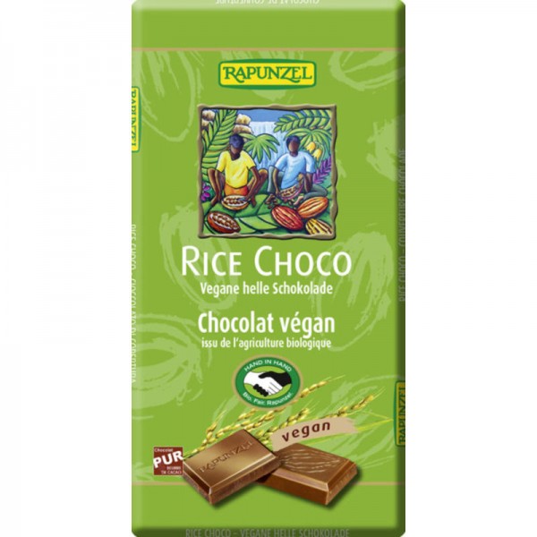 Rice Choco helle Schokolade Bio, 100g - Rapunzel