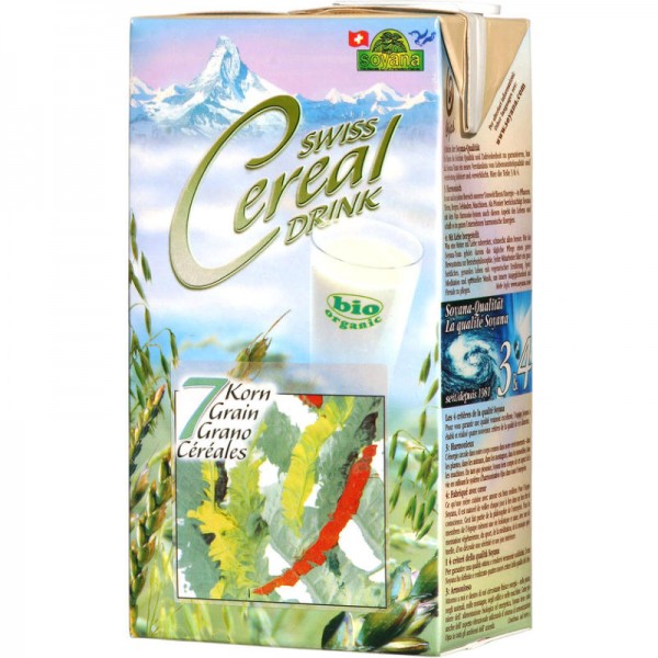 7 Korn Swiss Cereal-Drink Bio, 1L - Soyana