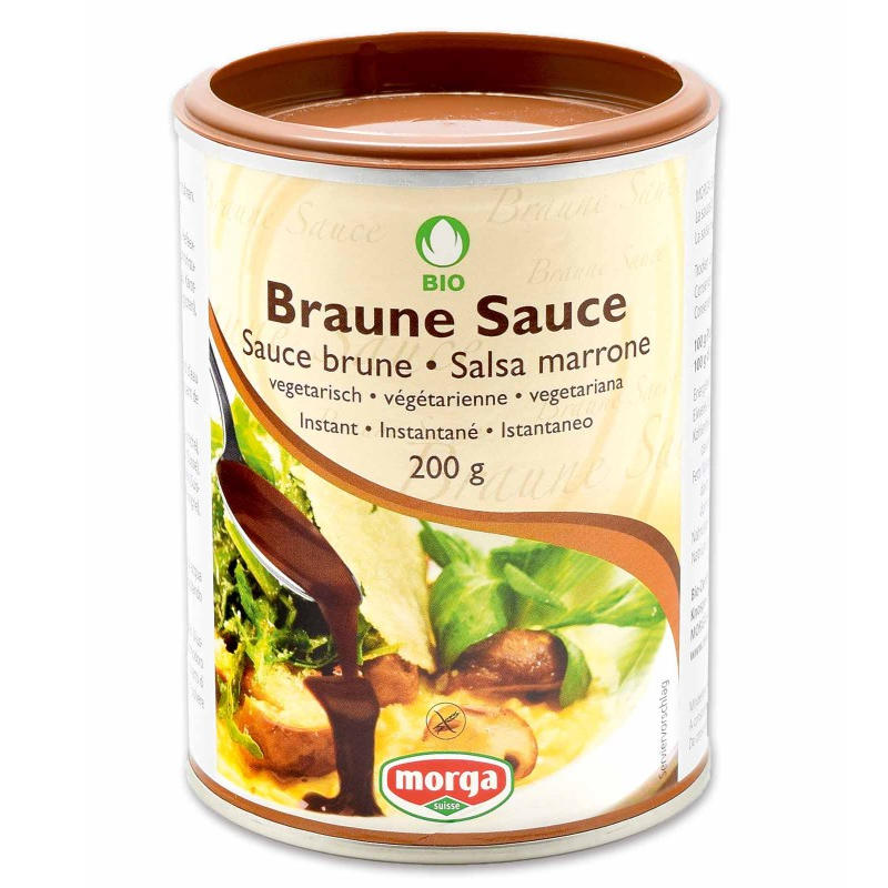 Braune Sauce Bio, 200g - Morga | Mr. Vegan - No.1 Vegan Onlineshop ...