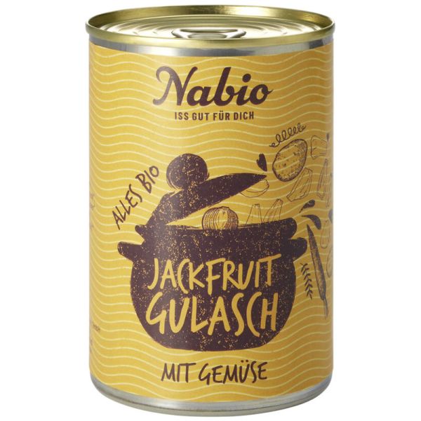 Jackfruit Gulasch mit Gemüse Bio, 400g - Nabio