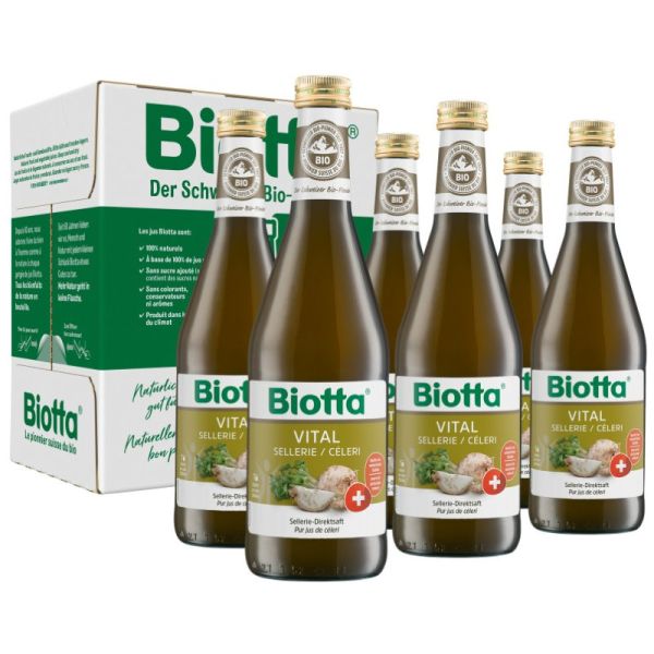 Vital Sellerie Bio, 6x 500ml - Biotta