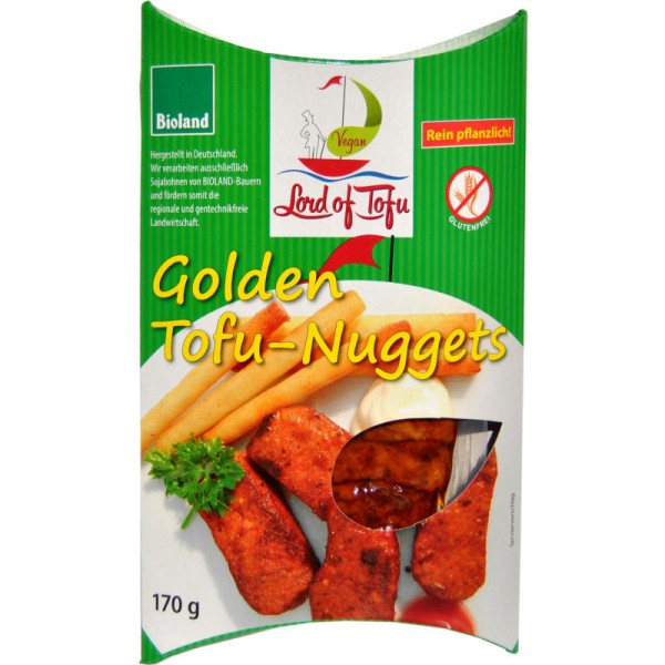 Golden Tofu-Nuggets Bio, 170g - Lord of Tofu
