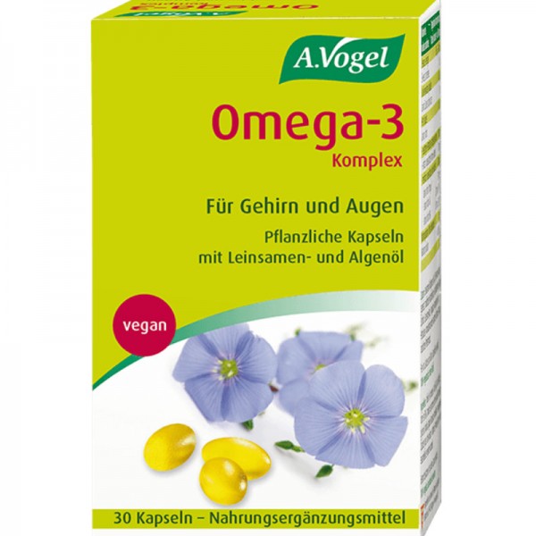 Omega-3 Komplex Kapseln, 30 Stück - A. Vogel