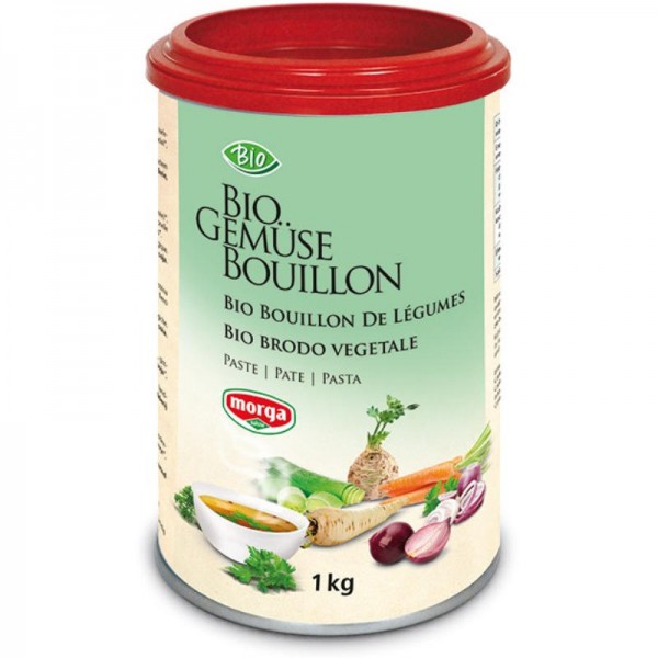 Gemüse Bouillon Paste Bio, 1kg - Morga