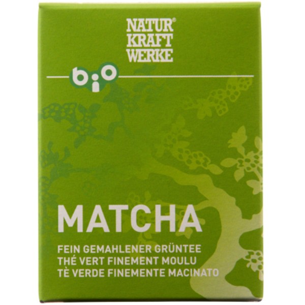 Matcha fein gemahlener Grüntee Bio, 30g - Natur Kraft Werke