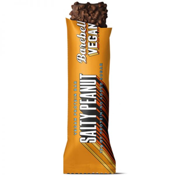 Salty Peanut Vegan Protein Bar, 55g - Barebells