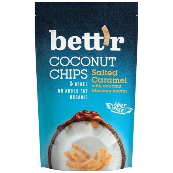 Coconut Chips Salted Caramel Bio, 70g - bett'r