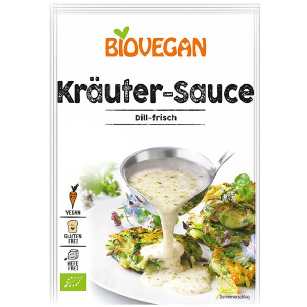 Kräuter-Sauce Bio, 23g - Biovegan