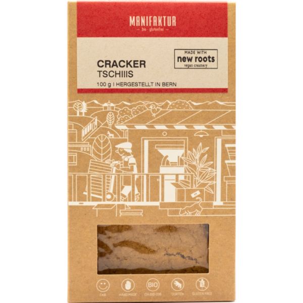 Cracker TSCHIIIS Bio, 100g - Manifaktur