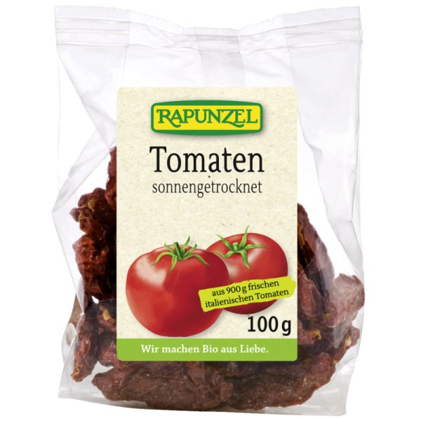 Tomaten sonnengetrocknet Bio, 100g - Rapunzel