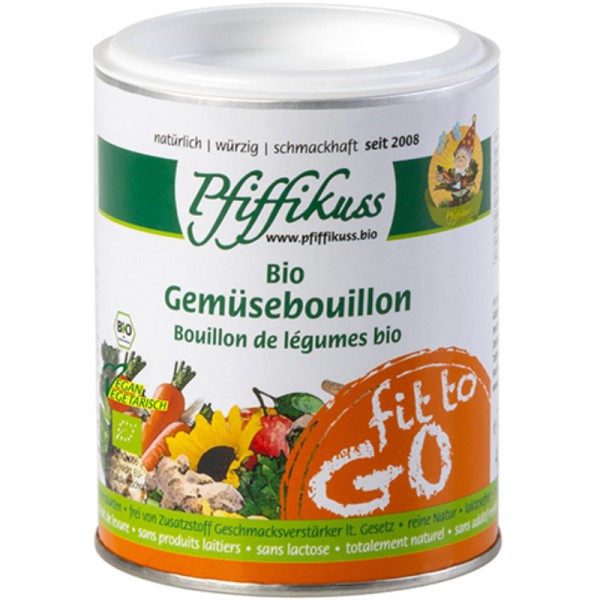 Gemüsebouillon 'fit to go' Bio, 125g - Pfiffikuss