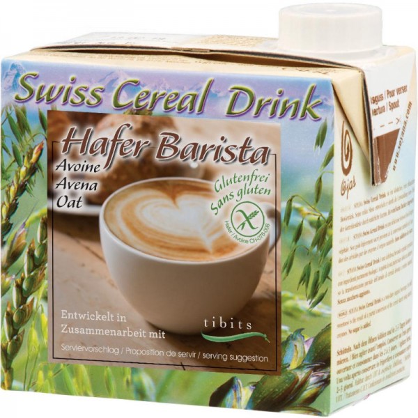 Swiss Cereal Drink Hafer Barista Bio, 500ml - Soyana