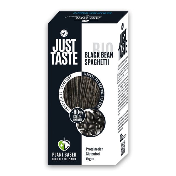 Black Bean Spaghetti Bio, 250g - Just Taste