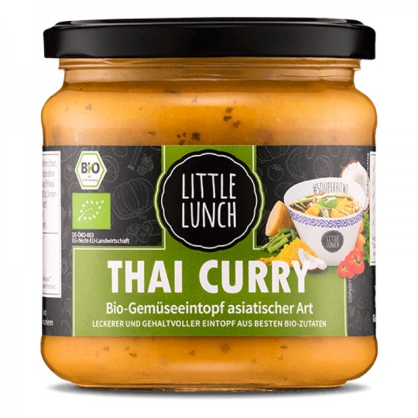 Thai Curry Gemüseeintopf Bio, 350ml - Little Lunch