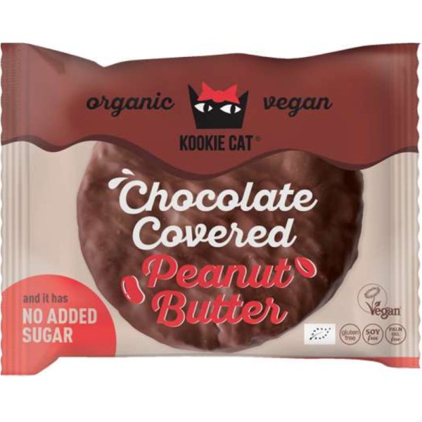 Chocolate Covered Peanut Butter Bio, 50g - Kookie Cat