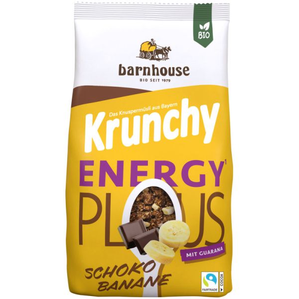 Krunchy Plus Energy Bio, 325g - Barnhouse