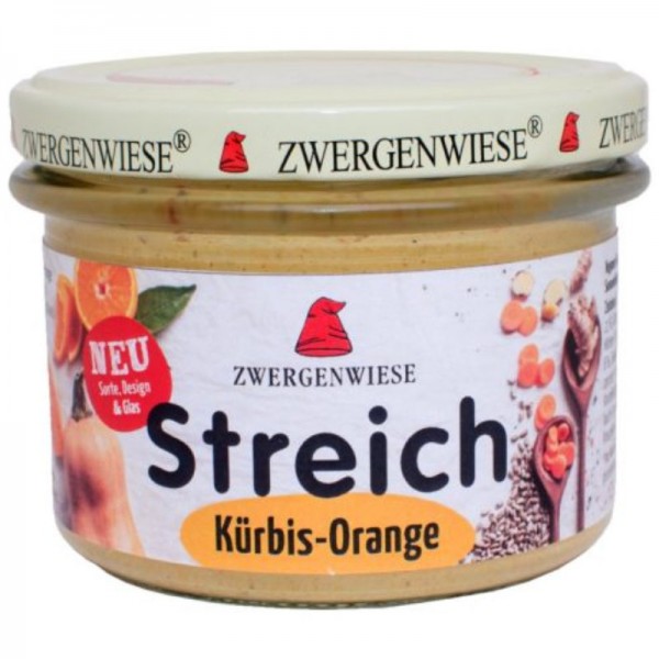 Streich Kürbis-Orange Bio, 180g - Zwergenwiese