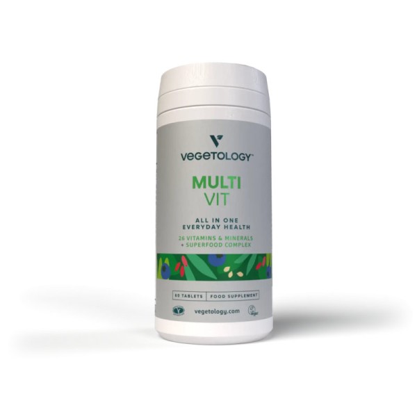 Multi Vit All in One 26 Vitamins & Minerals, 60 Stück - Vegetology