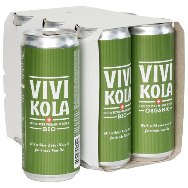 Schweizer Premium Kola Bio, 6x 320ml - Vivi Kola