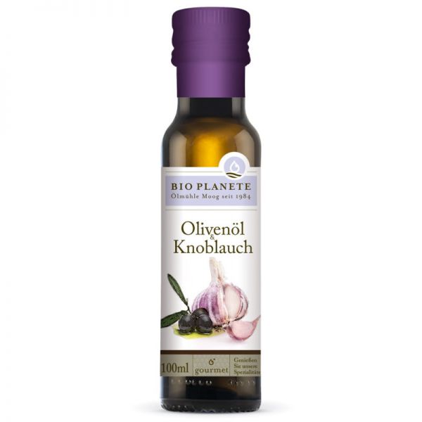 Olivenöl & Knoblauch Bio, 100ml - Bio Planète