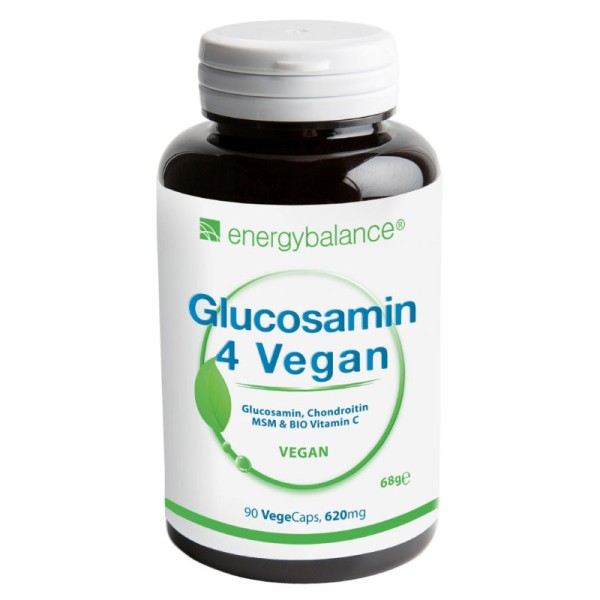 Glucosamin 4 Vegan 620mg, 90 VegeCaps - Energybalance