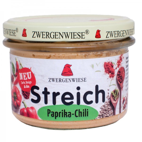 Streich Paprika-Chili Bio, 180g - Zwergenwiese
