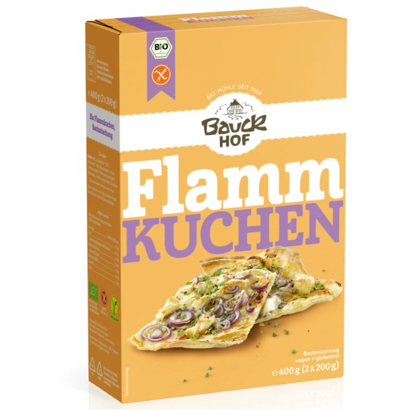 Flammkuchen Backmischung glutenfrei Bio, 400g - Bauckhof
