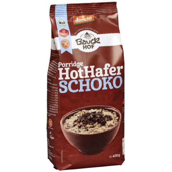 Porridge Hot Hafer Demeter, 400g - Bauckhof