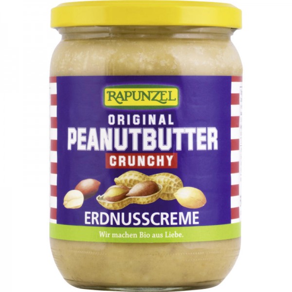 Original Peanutbutter Crunchy Bio, 500g - Rapunzel