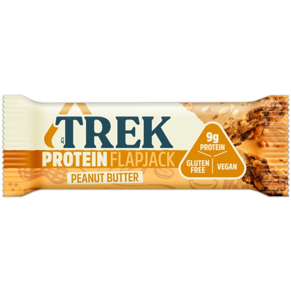 Peanut Butter Protein Flapjack, 50g - Trek