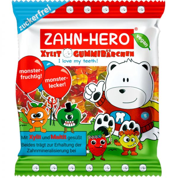 Zahn-Hero Xylit Gummibärchen Bio, 75g - Zahn-Hero