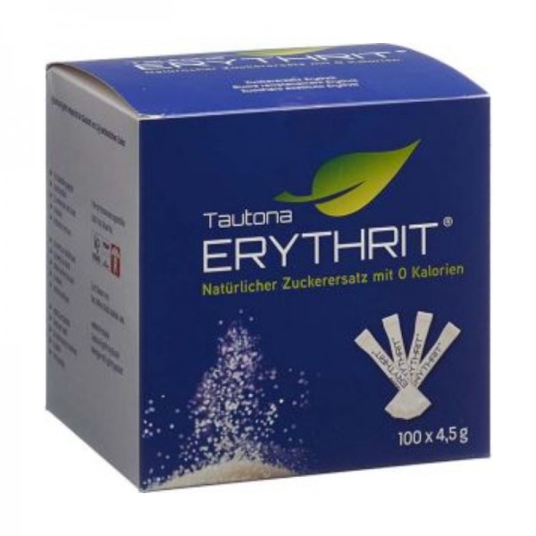 Erythrit Sticks, 100x4g - Tautona