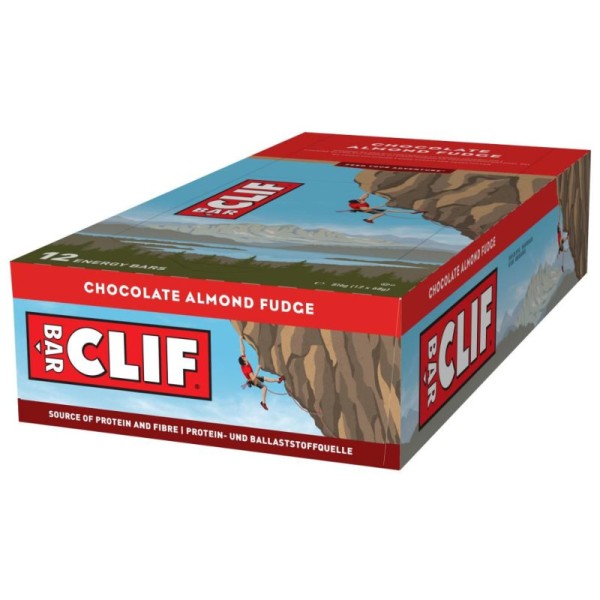 Chocolate Almond Fudge Riegel Box, 12 Stück - Clif Bar