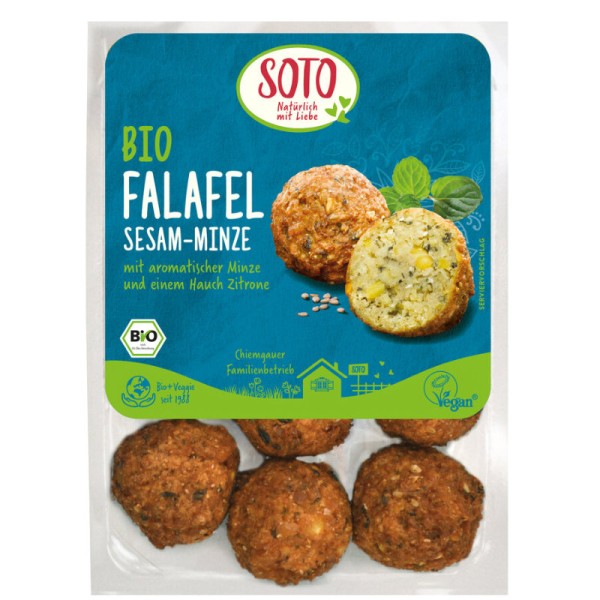 Falafel ''Sesam-Minze'' Bio, 220g - Soto