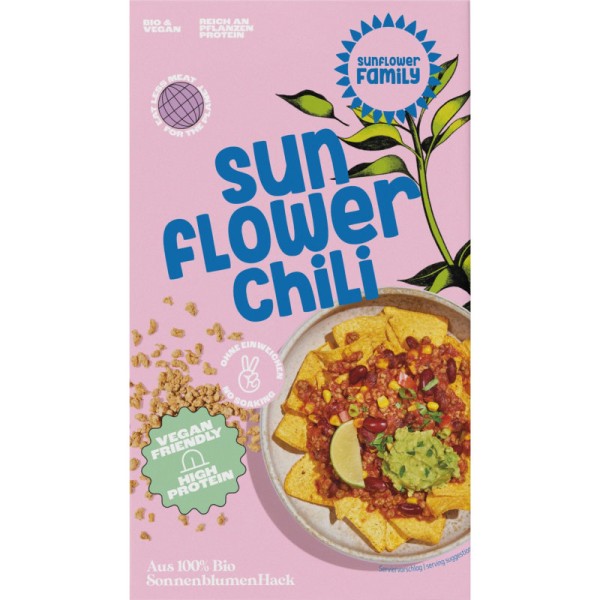 Sonnenblumenhack Chili Bio, 131g - Sunflower Family